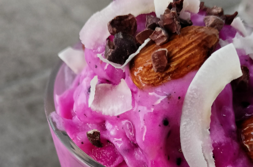 Pitahaya smoothie chia