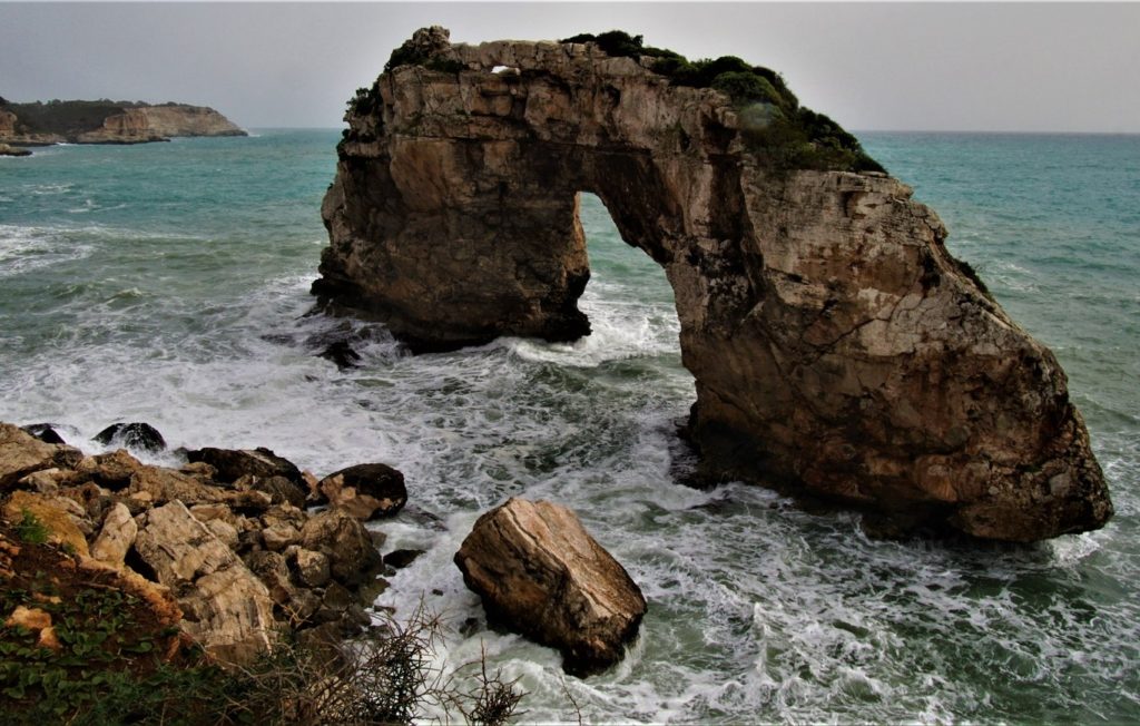 Puerta Roca Mallorca Španělské západní pobřeží